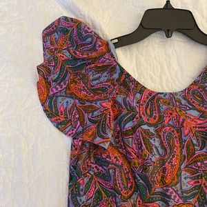 JCREW PAISLEY DRESS
